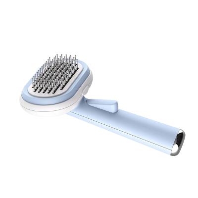 China Hair Stocked Pin Brush Cats Dogs Dematting Deshedding Comb Massage and Bath Brush for sale