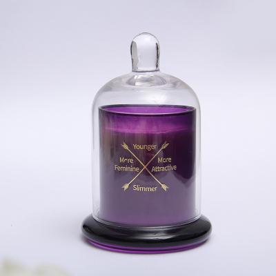 China Eco-enviroment Candles for Home Scented Sandalwood Rose Candles Set Gift Lavender for sale