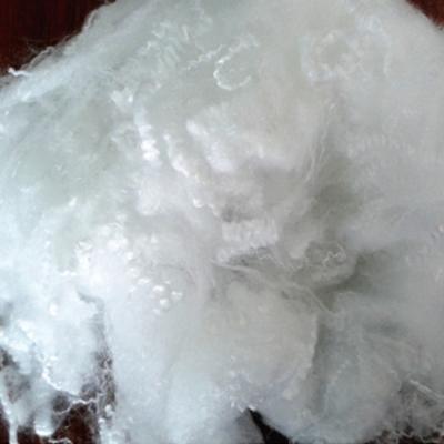 China Anti-pilling filler lays bulk 0.9d/micro polyester staple fiber down like polyester fiber for sale