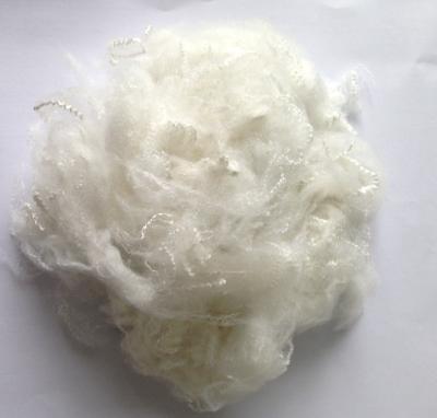 China Anti-pilling Recycled psf 1.4dx38mm raw white semi dull polyester staple fiber for sale