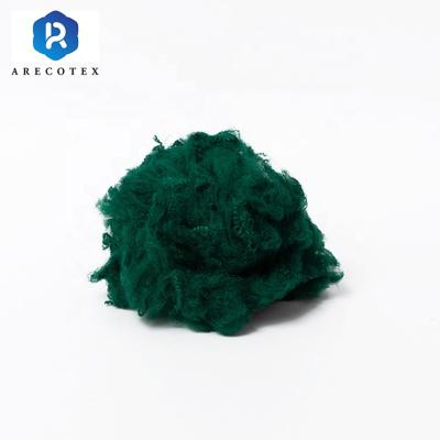 China Factory direct anti-pilling sofa plush toy stuffing polyester 1.2dx38 mm 1.5dx38mm material ultrafine short fiber for sale