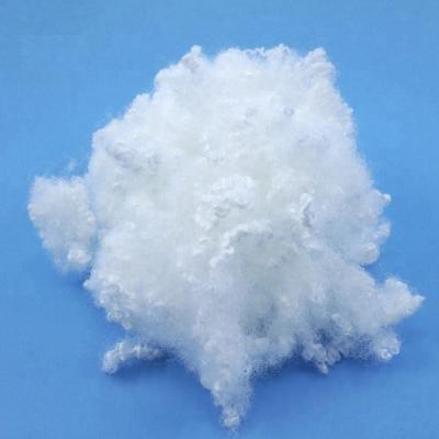 China Abrasion-resistant cavity conjugated siliconized polyester fiber in 7d, 15d for soft toys raw materials for sale