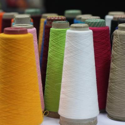 China Great Quality Anti-bacteria Cheap Price Dyed Spun Polyester Yarn In 18-32S for sale