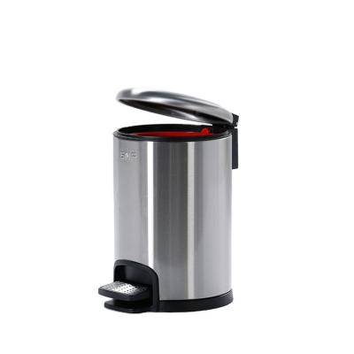 China Sustainable Design Special Manufacturers Double Stainless Steel Trash Bin for sale