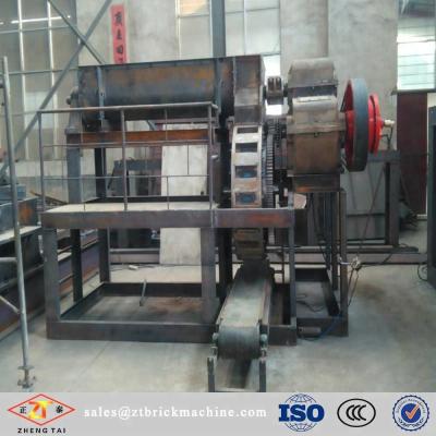 China Clay Hot selling Bangladesh clay logo brick machine circle logo rotary brick making machine with high efficiency for sale