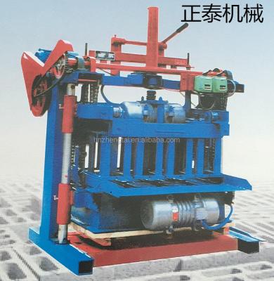 China Easy cement operation! color paver brick making machine,china cinder block making machine,compressed earth concrete block machine for sale