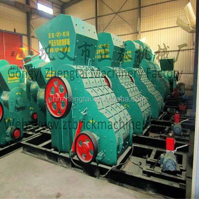 China hollow block making machine best quality coal gangue double stage crusher stone hammer crusher for sale for sale