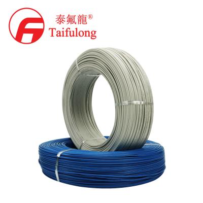 China Hot Selling TAIFULONG FEP VDE7997 24AWG 180' Internal Wiring of Electrical and Mechanical Appliances C 300/500V Tinned Copper Wiring Electrical Wire Manufacturer Electronics Cable for sale