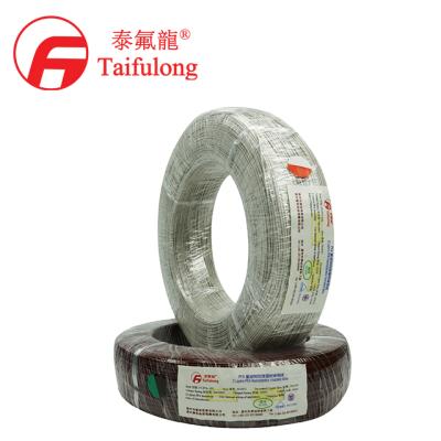 China Hot Selling TAIFULONG PFA VDE7998 16AWG 250' Internal Wiring of Electrical and Mechanical Appliances C 300/500V Tinned Copper Wiring Electrical Wire Manufacturer Electronics Cable for sale