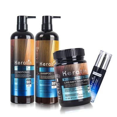 China Nourishing China Professional Manufacturer Keratin Shampoo and Conditioner Set Best shampoo for damaged hair for sale