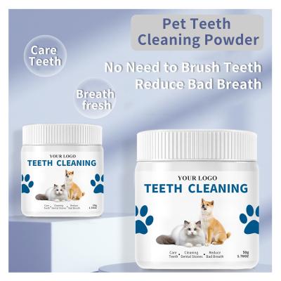 China Stocked 20 Years Factory OEM ODM PET Teeth Cleaning Powder  dog dental care best plaque remover for dogs for all breeds for sale