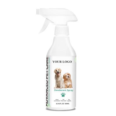 China Sustainable OEM ODM  Natural Plant Extract Effective Pet Deodorant Spray pet deodorizer spray for dog for all breeds for sale