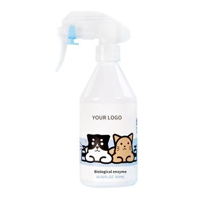 China Sustainable OEM ODM  Pet Deodorant Spray (Bio-enzyme) removing skunk smell from dog for all breeds for sale