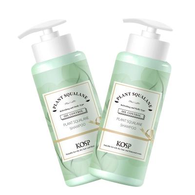 China Refreshing Factory Private Label KOSP- LuxuryPlant Squalane Shampoo  (Refreshing and Fluffy Type) shampoo for greasy hair for sale