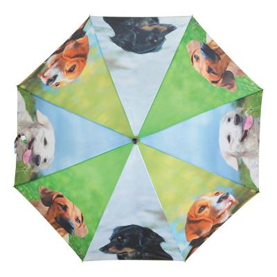 China High Quality Minimalist Kids Umbrella Polyester Cute Dog Pattern European Style Kids Umbrella for sale