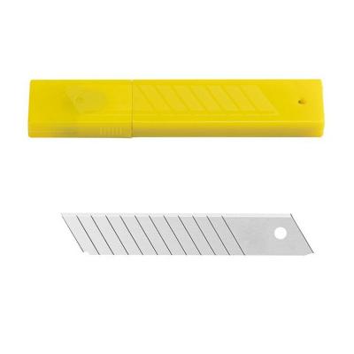 China Slide Open Bestselling 62 - 64HRC Ck75 18mm Utility Knife Blade For Stationery Knives Spare Parts for sale