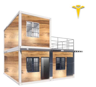 China Modern Marley Gold Mine Abode House Container House USA Container Siding House Camps Low Cost Smart Shelter for sale