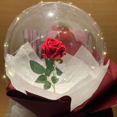 China In the event & Party supplies led lights with switch key for latex balloon weddi flowers Bobo light rose bouquet for sale