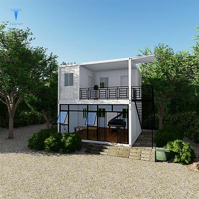 China Contemporary Cabin C Container 3 Bed Room Shipping Containers 40 Feet High Cube House for sale