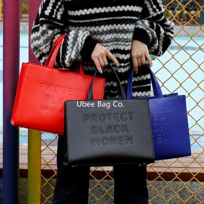 China PORTABLE New Design Fashion PU Leather Women's Purses and Large Tote Bags Purse For Women 2022 Luxury Handbags for sale