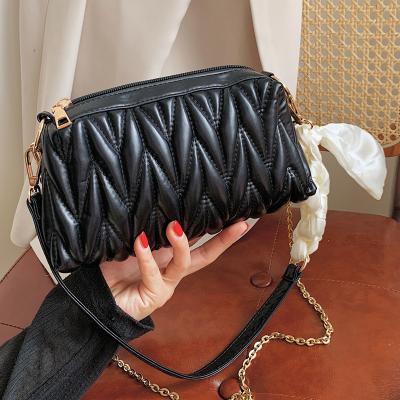 China 2022 Fashion New Arrivals Women's Luxury Shoulder Bag Designer Ladies Handbags PU Leather Women's Quilted Bag For Women for sale