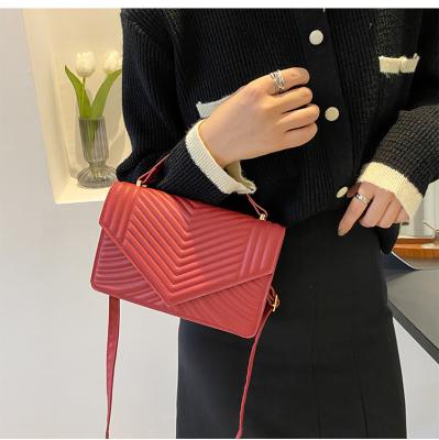 China 2022 High Quality New Arrival Luxury Pu Leather Purse Designer Women's Handbags Ladies Handbags Women's Bags for sale