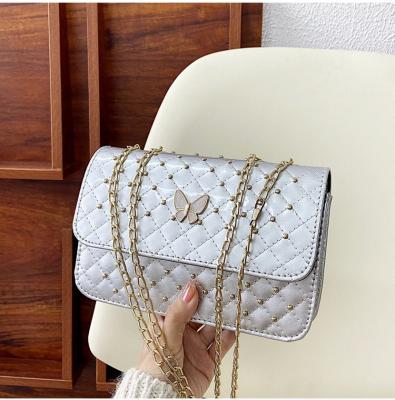 China 2022 Trend Fashion PORTABLE Wholesale Bags Sellers Designer Pu Leather Bag Butterfly Bags Luxury Women Handbags for sale