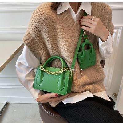 China Fashionable High Quality Autumn Purse Ladies PU Leather Handbags New Set Ladies Designer Bags Women Handbags Bolso for sale