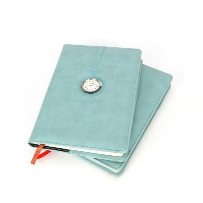 China High Quality Diary Notebook Printed PU Leather Notebook With Pen Gift Set Custom Logo for sale