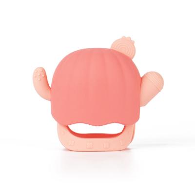 China Baby Teething Toy Teething Baby Teethers Soft Toy 2022 Amazon ODM/OEM BPA Free Wholesale Pain Calming Baby Silicone Teethers for sale