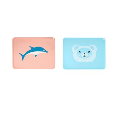 China Viable Silicone Place Mats for Baby and Child Toddler Food Mats Eating Table Mat Silicone Non-Slip Baby Mats for sale