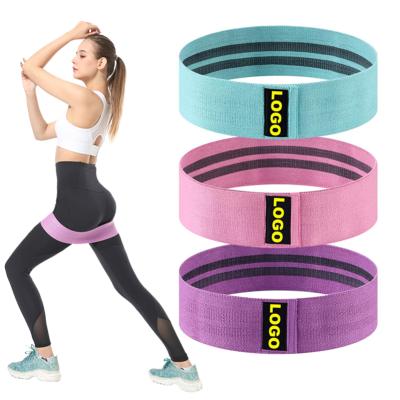 China Home Exercise Customized Logo Hip Bands For Legs And Butt , Hip Bands Resistance Bands Men Heavy For Working Out for sale