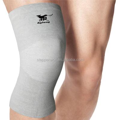 China Breathable Elastic Sports Knee Cap Knee Protector Knee Sleeve Support With Bamboo And Cotton for sale