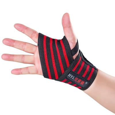 China HYL-2633 Hot Selling Compression Sports Fitness Wrist Brace Weightlifting Compression Wrist Support Straps for sale