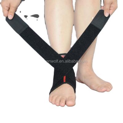 China Hot Selling Breathable Knee Brace Adjustable Compression Neoprene Ankle Support for sale