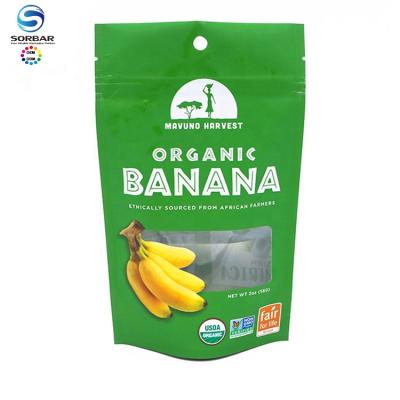 China Barrier Banana Chips Tea Seeds Spice Cashew Nuts Salt Pouch Wrapping Paper Food Packaging Pouch With Zipper for sale