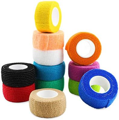 China Sports Non-woven Cold Color Bandage Power Weightlifting Wrist Support Bandage Details for sale