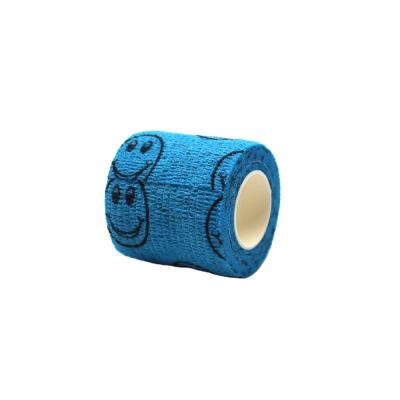 China Breathable Elastic Hand Tear Tape EAB Tape For Training Use Elastic Adhesive Bandage For Sports for sale