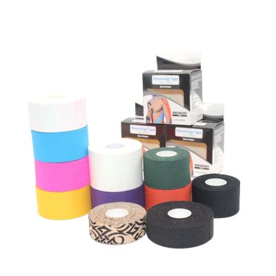 China Leg Kinesiology Tape Sports Adhesive Elastic Roll Muscle Kinesiology Tape Green Korea Nylon for sale