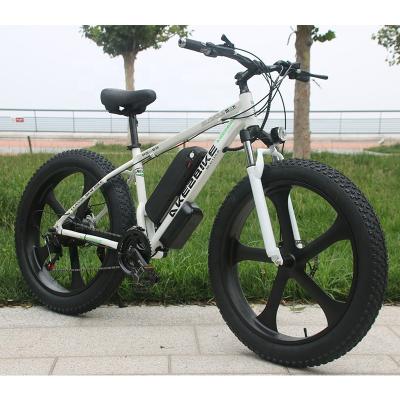 China Aluminum alloy factory wholesale electric mountainbike 750w 26nch*4.0 fat tire for sale