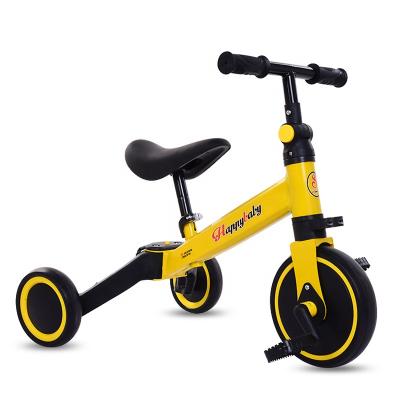 China Eco-friendly Top Quality Widely Used Yellow Red White Red Deformation Freestyle Kids Tricycle for sale