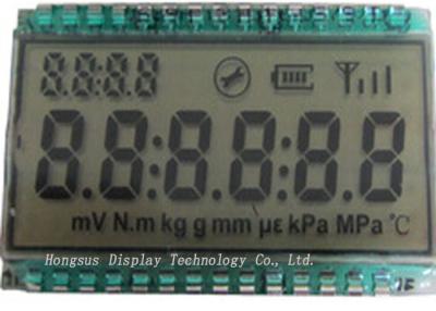 China Conector pin transflective del TN de la temperatura del segmento de la exhibición ultrabaja del LCD en venta