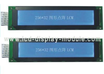 China MAZORCA con el módulo 25632 STN - azul, el panel de la exhibición del LCD del gráfico del marco metálico de la pantalla de la MAZORCA LCM en venta