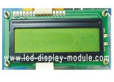 China 16 x 1 Charakter einfarbiges LCD-Platten-Modul mit MPU Bit der Bits 8 der Schnittstelle 4 zu verkaufen