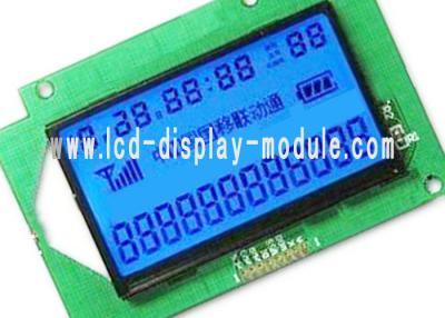 China La retroiluminación azul modificó el módulo de la exhibición para requisitos particulares del LCD del segmento que conducía 1/6 prejuicio del deber 1/4 en venta