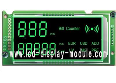 China Ángulo de visión transmisivo negativo del módulo 12H de la exhibición del LCD del segmento de HTN 7 en venta