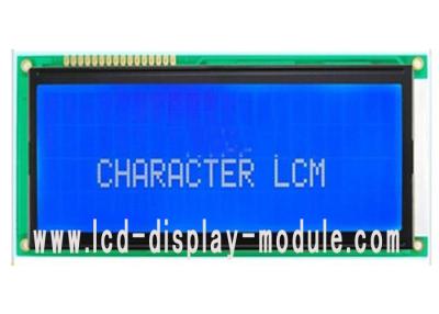 China Panel LCD transmisivo negativo del módulo STN de la exhibición 20x4 del LCD de la MAZORCA del carácter en venta