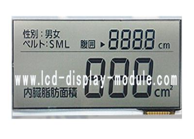 China Divida el panel LCD del TN + el módulo de encargo de FPC en segmentos 5V LCD para el instrumento en venta