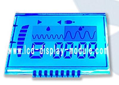 China módulo azul de la exhibición del LCD del segmento de las 6 LED con el conector pin del contraluz en venta