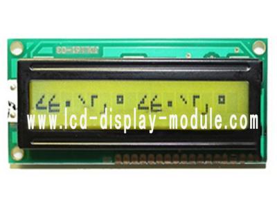 Cina modulo LCD 1601 dell'esposizione del carattere STN-grigio 16*1 con il driver IC ST7066U in vendita